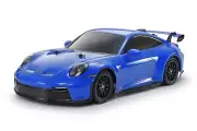 Tamiya 47496 Porsche 911 GT3 (992) Blue Painted Body TT-02 1:10 Kit (WITH ESC)