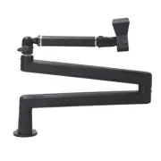 Desk Mic Stand Arm Long Adjustable Microphone Holder Mic Holder Flexible Stand