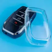 For Toyota Transparent Clear Smart Car Key Fob Cover Case Holder Accessories