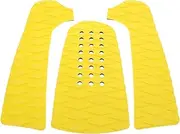 NULYLU 1 Set Non Slip Surfboard Traction Pads Portable Tail Grip Mats Strong Adhesive Deck Pads for Surfboards Water Skis Shortboards and