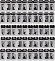 Panasonic CR123 Photo Lithium Batteries - CR123A CR123AS DL123A EL123A K123L (50x)