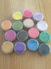 10 x Eye shadow Pots. Mica Powder Make Up.