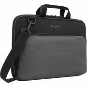 Targus Work-in Essentials TED007GL Carrying Case for 33 cm (13") to 35.6 cm (14") Chromebook, Notebook - Black/Grey - Scuff Resistant Interior - Poly