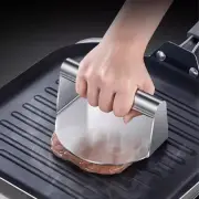 430 stainless steel hamburger meat press circular square burger meat press