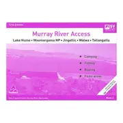 Murray River Access Book #6 River Fishing Guide 40-Pages 21x30cm Purple