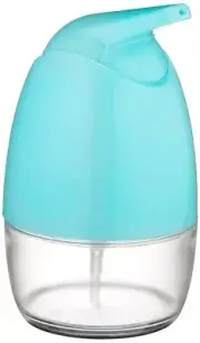 AmazonBasics Soap Pump Pivoting Blue Reusable Refillable NEW