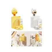 Toothbrush and Toothpaste Holder Single Cup Toothbrush Holder with Cup Wall