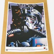 Topps Star Wars Living Set 10x14 Fine Art Print Poster Imperial Pilot 45/87 New