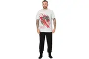 Game of Thrones Mens Fire And Blood Targaryen Long Pyjama Set (White/Black) - UTNS7151