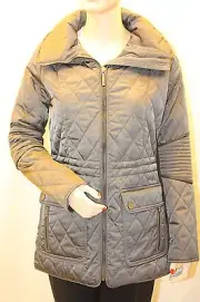 NEW BCB MAXAZRIA COFFEE DEVON LONG SLEEVES COAT 10820BM/S557W SIZE M