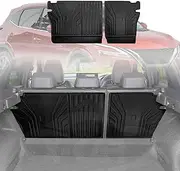X-CAR Back Seat Protector for Nissan Qashqai J12 Series 2022-Onwards All Weather Heavy Duty Car Seat Kick Mats Cover