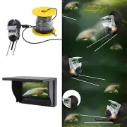 Underwater Fish Camera HD 5MP 1500cd Brightness 220° Wide Angle 30m Cable New