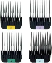 WAHL 5-8#5 6 7 & 8 STAINLESS STEEL COMBS/METAL GUIDES FOR KM2 KM5 KM10 KMSS CLIPPERS