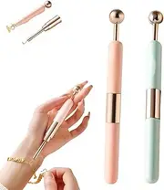 Convenient Double-Head Jewelry Wearing Aids, Detachable 2 in 1 Bracelet Helper Tool, Jewelry Clasp Helpers for Quick Wear and Removal Metal Hook, Bracelet Necklace Watch Band Closures (Pink+Green)