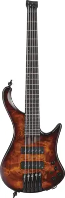 Ibanez EHB1505SDEL Headless Bass Guitar 5-String Dragon Eye Burst Low Gloss w/ G