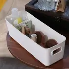 Large Capacity Cell Phone Case Organizer Plastic Snacks Storage Bins Dormitory