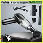 Cordless Car Vacuum Cleaner Handheld Vaccum Mini Power Suction Dust Blow Black