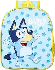 [TDL] Bluey Kids Backpack - Lightweight and Durable with Adjustable Straps, Perfect for School, Travel, and Everyday Use, Blue, s