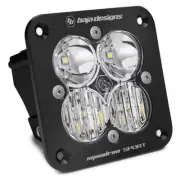 Baja Designs Flush Mount LED Light Pod Black Clear Lens Driving/Combo Pattern...