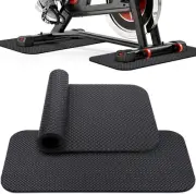 2PCS Non-Slip Mat Compatible with Peloton Bike, Concept 2 Rowing Machine, Exerci