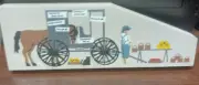 CATS MEOW AMISH FRUIT AND PIE STAND (Signed 1999, Retired) NEW