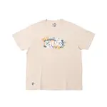 【CHUMS】女 BULB PLANTS FLOWERS T-SHIRT短袖上衣 米灰色-CH112172G057