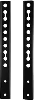 IFCASE Vertical VESA Extender Plate Bracket Kit Designed for Low VESA Pattern Fits TV Ceiling Mounts (Black)