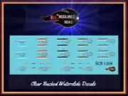 1/64 Ford F-150 "Lightning Emblems" Decal SCR-1304