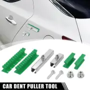 Car Paintless Glue Puller Tab Teeth Kit Repair Tool for Auto Body Panel Green