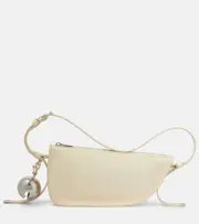 [Burberry] Burberry Shield Mini leather shoulder bag One Size neutrals
