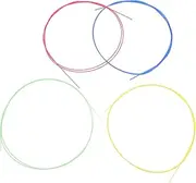 SECFOU Nylon U104 Ukulele Strings Colorful Fit User-friendly for Skill Levels
