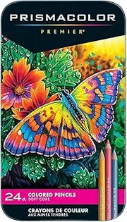 [Prismacolor] 3597THT Premier Colored Woodcase Pencils, 24 Assorted Colors/Set