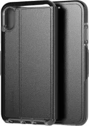 Tech21 EvoWallet Protects Drop After Drop – iPhone Xs Max – Leather Black