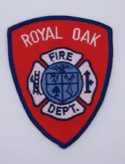 Royal Oak Fire Department Michigan Patch