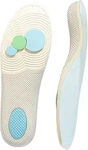 [Generic] Arch Support Insoles - Comfort Insoles for Flat Feet | Flat Feet Insoles for Men Women, Work Boots Shoe Pads, Flat Feet Orthopedic Insoles