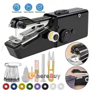 Mini DIY Portable Sewing Machine Tailor Stitch Hand-held Home Travel Cordless US