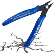 Wire Cutter Pliers, Ultra Sharp Flush Cutter, Diagonal Wire Cutter with Comfort Grip, Side Cutting Pliers for Jewelry Making Crafting Generic