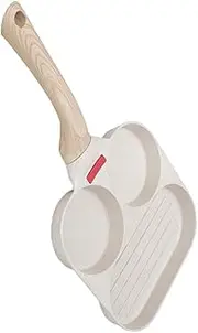 BIUDECO Cooking Accessory Non-Stick Camping Frying Pan Egg Pan Safe Anti-scalding Handle Easy to Use