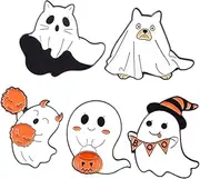 [BESTYASH] Brooch Pin Party Clothing Brooches Boutonniere Pins Decoration Decorative Badge Halloween Badge Clothes Accessories Ghost Brooches Cartoon Breast Pin Alloy