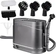 1500W Portable Steam Cleaner, Multifunctional Handheld Steamer with 5 Brushes, 2 Modes, 1200ML Tank, 105-120°C Powerful Cleaning Machine for Floors, Carpets, Tiles, Couches, and Cars