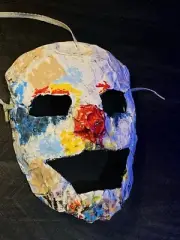 Michael Myers Rob Zombie Halloween 2007 warped clown Papier-Mâché Horror Mask