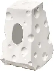 B Baosity Ceramic Tissue Box Cover Napkin Holder, Home Decor Tissue Case Paper Storage Case Tissue Dispenser for Dresser, Office
