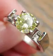Once Upon a Time Mary Margaret Silver Plated Ring Sizes 6-8-9-12