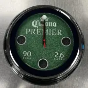 Corona Premier Beer “Tee Time” Golf Wall Clock Neon Light 16”