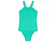 Seafolly Kids Essential Cross-Back One-Piece Jade Girl's Swimsuits Size 14