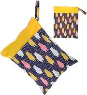 ERINGOGO Portable Diaper Pouch Wet Dry Bag Diaper Organizer for Changing Table Newborn Infant Outdoor Travel Use