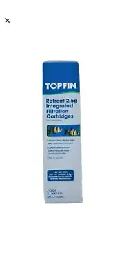 Lot 6 Top Fin Small Retreat Filter Cartridges 2 Ct.TF-SMALL 5255669 TF-26-3392