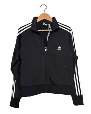 adidas Women's Adicolor Classics Firebird Track Jacket Full Zip Black XL