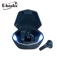 在飛比找PChome24h購物優惠-【E-books】SS39 電競RGB魔影電量顯示藍牙5.3