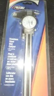 Procise Stainless Steel Dial Caliper 6" Capacity
